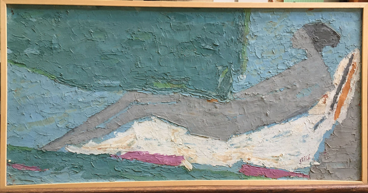 Allongée Bleue 1957