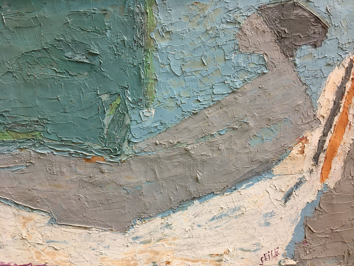 Allongée Bleue 1957